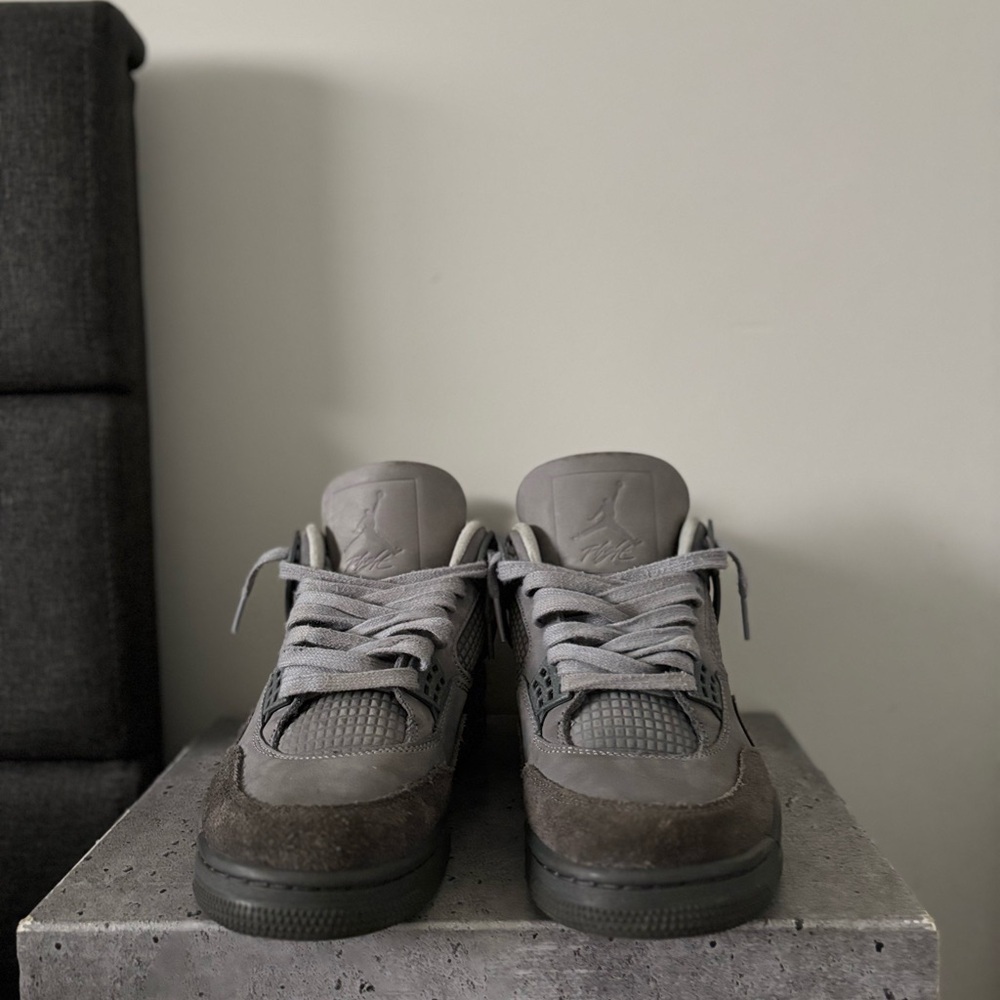 Jordan 4 "Wet Cement" Size 8.5 Good Condition​ - Picture 2 of 4
